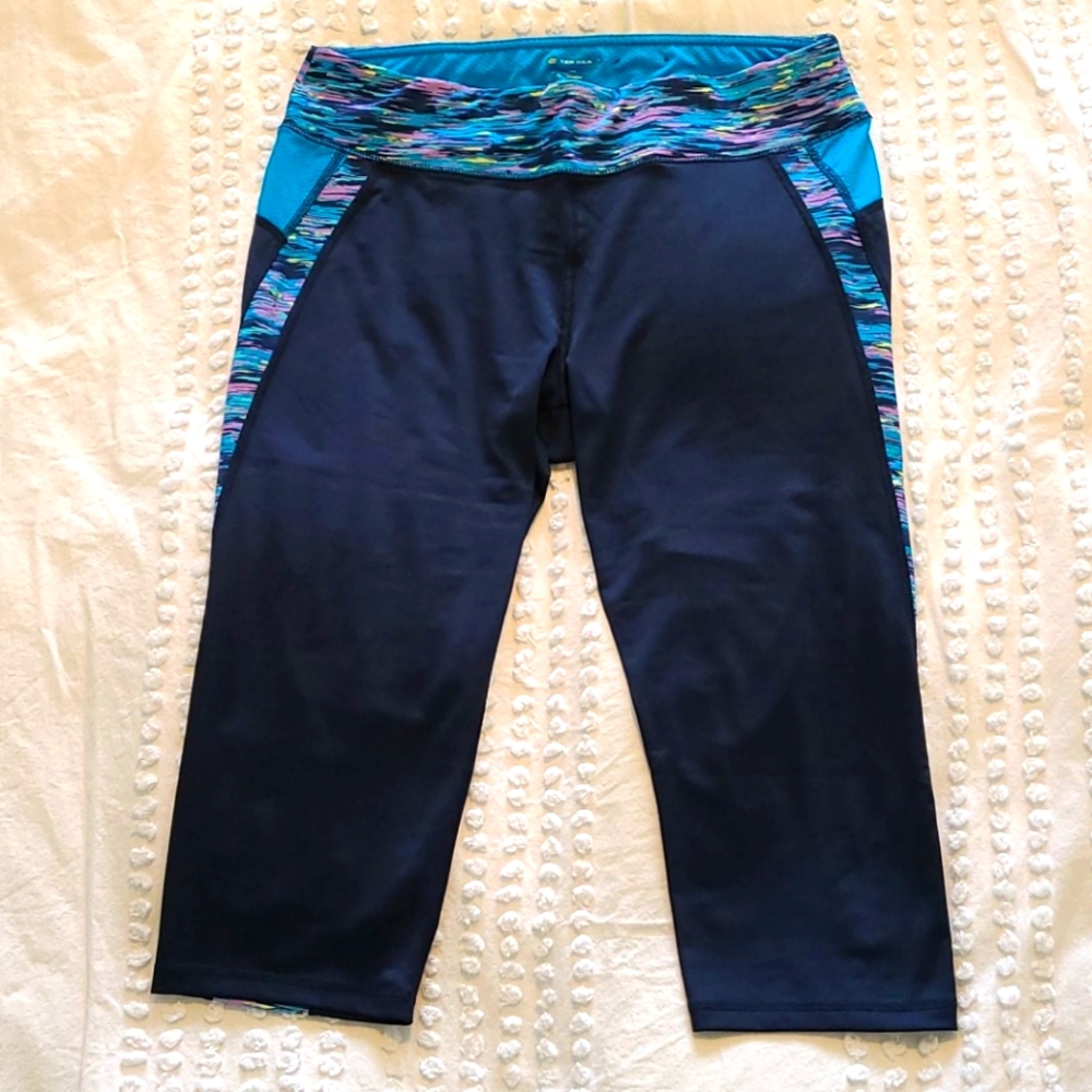 Tek Gear Navy Capri, XL